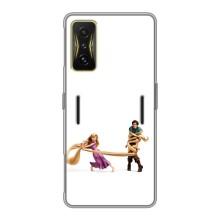 Чохол Рапунцель для Xiaomi POCO F4 GT (Рапунцель і Флін)