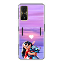 Чехол с рисунком Стич для Xiaomi POCO F4 GT – Стич и Лило