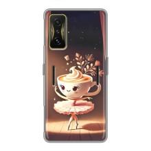 Чехол с мемом Тралалело тралала на Xiaomi POCO F4 GT – Балерина капучина