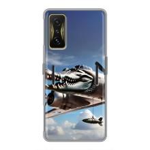 Чехол с мемом Тралалело тралала на Xiaomi POCO F4 GT – Бомбардиро крокодило