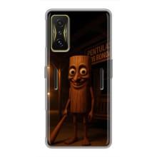 Чехол с мемом Тралалело тралала на Xiaomi POCO F4 GT – Тунг тунг тунг сахур