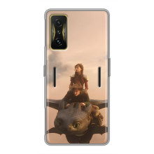 Чехол как приручить дракона на Xiaomi POCO F4 GT – Фильм дракон