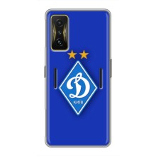 Чехол с ФК Динамо Киев на Поко Ф4 GT – Эмблема Динамо