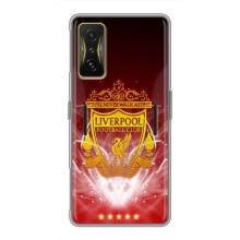 Чехол с картинкой ФК Ливерпуль на Поко Ф4 GT – ФК Ливерпуль