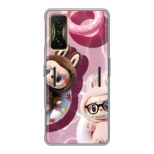 Чехол с Лабубу на Xiaomi POCO F4 GT – Игрушка Лабубу