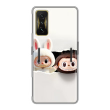 Чехол с Лабубу на Xiaomi POCO F4 GT – Лабубу