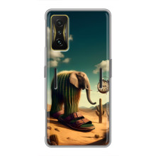 Чехол с мемами тралалело тралала для Xiaomi POCO F4 GT
