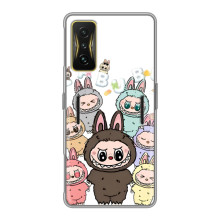 Чехол с принтом Лабубу для Xiaomi POCO F4 GT