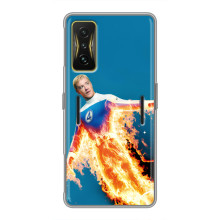 Чехол с принтом Фантастическая четверка для Xiaomi POCO F4 GT – Человек-Факел
