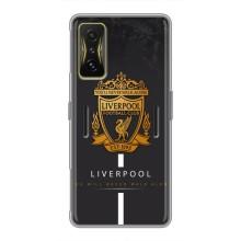 Чехлы для Поко Ф4 GT (VPrint) - ТОП ФК (FC Liverpool)