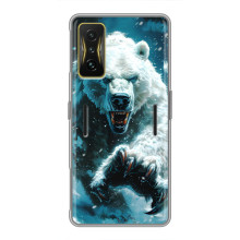 Чехол с картинкой «Хищники» для Xiaomi POCO F4 GT – Медведь
