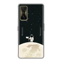 Космические Чехлы для Поко Ф4 GT (VPrint) (На луне)