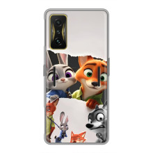 Силіконовий чохол з принтом Зоотрополіс для Xiaomi POCO F4 GT