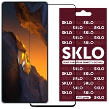 Захисне скло SKLO 3D (full glue) для Xiaomi Poco F5 Pro / Redmi K60 / K60 Pro – Чорний