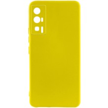 Чехол Silicone Cover Lakshmi Full Camera (A) для Xiaomi Poco F5 Pro (Желтый)