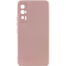 Чехол Silicone Cover Lakshmi Full Camera (A) для Xiaomi Poco F5 Pro (Розовый)