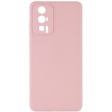 Силиконовый чехол Candy Full Camera для Xiaomi Poco F5 Pro (Розовый)