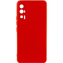 Чехол Silicone Cover Lakshmi Full Camera (A) для Xiaomi Poco F5 Pro – Красный