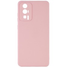 Силиконовый чехол Candy Full Camera для Xiaomi Poco F5 Pro – Розовый