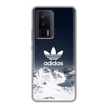 Чехлы Адидас для Xiaomi POCO F5 Pro (AlphaPrint) (Адидас в горах)
