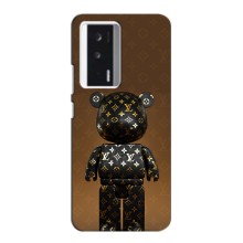 Чохли для Xiaomi POCO F5 Pro - Bearbrick Louis Vuitton (PREMIUMPrint)