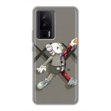 Чехлы для Xiaomi POCO F5 Pro - Bearbrick Louis Vuitton (PREMIUMPrint) (Беарбрик Джордан)