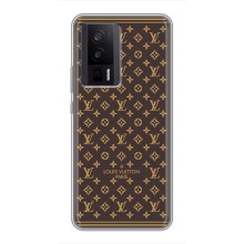 Чехлы Луи Витон для Xiaomi POCO F5 Pro (AlphaPrint - LOUIS VUITTON) (обои LV)