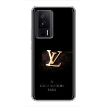 Чехлы Луи Витон для Xiaomi POCO F5 Pro (AlphaPrint - LOUIS VUITTON) (ремешок LV)