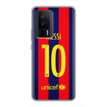 Чехлы Месси для Xiaomi POCO F5 Pro (AlphaPrint) (Messi Barca 10)