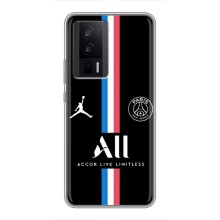 Чехлы PSG для Xiaomi POCO F5 Pro (AlphaPrint) (футболка ПСЖ)