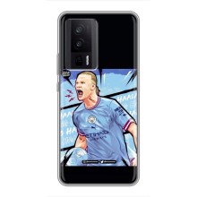 Чехлы с футболистом Ерлинг Холанд для Xiaomi POCO F5 Pro (AlphaPrint) (гол Эрлинг Холланд)