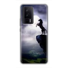 Чехлы с изображением разных животных для Xiaomi POCO F5 Pro (Лошадь)