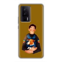 Чохли з картинкою собаки Патрон для Xiaomi POCO F5 Pro (AlphaPrint) – ЗСУ Патрон