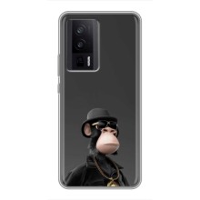 Чехлы с Обезьянами NFT для Xiaomi POCO F5 Pro (AlphaPrint) (Обезьяна NFT)