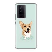 Чехлы с собаками для Xiaomi POCO F5 Pro (VPrint) (Корги)