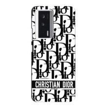 Чехол (Dior, Prada, YSL, Chanel) для Xiaomi POCO F5 Pro (Christian Dior)