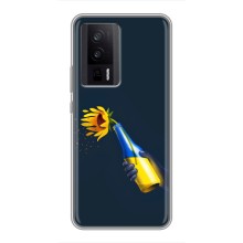 Чехол для Патриота Украины Xiaomi POCO F5 Pro - (AlphaPrint) (Коктейль молотова)