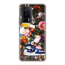 Чехол для Xiaomi POCO F5 Pro - с принтом Найк (AlphaPrint) (Стиль Найк)