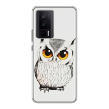 Чехол с птицами на Xiaomi POCO F5 Pro (VPrint) (Милая Сова)