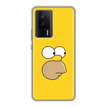 Чехол с Симпсонами для Xiaomi POCO F5 Pro (VPrint) (Гомер)