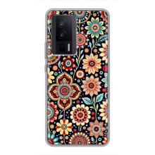 Чохол з принтом Килим для Xiaomi POCO F5 Pro – Квітковий килим