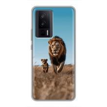 Чехол Король лев на Поко Ф5 Про – Мусафа и Симба