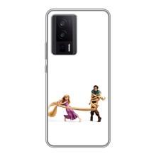 Чехол Рапунцель для Xiaomi POCO F5 Pro (Рапунцель и Флин)