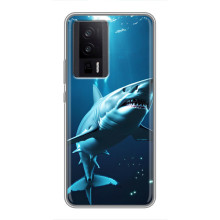 Чехол с картинкой «Хищники» для Xiaomi POCO F5 Pro – Акула