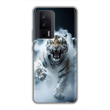 Чехол с картинкой «Хищники» для Xiaomi POCO F5 Pro – Тигр