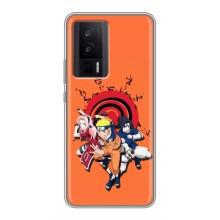 Naruto Anime Чехлы для Поко Ф5 Про (AlphaPrint)