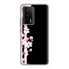 Чехлы с тематикой "ЦВЕТЫ" на Xiaomi POCO F5 Pro (Цветочки)