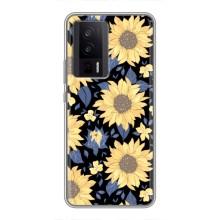 Чехлы с тематикой "ЦВЕТЫ" на Xiaomi POCO F5 Pro (красивые цветы)