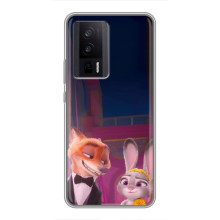 Силіконовий чохол з принтом Зоотрополіс для Xiaomi POCO F5 Pro – Головні герої