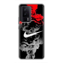 Силиконовый Чехол на Xiaomi POCO F5 Pro с картинкой Nike – Nike дым